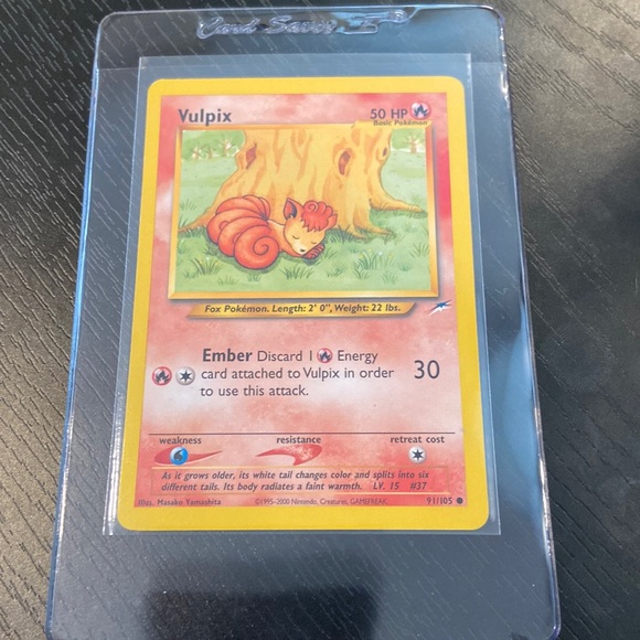 Vulpix 91/105 Pokémon Card Neo Destiny 2002 - Picture 11 of 11
